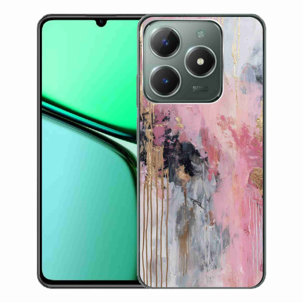 Gélový kryt mmCase na Realme C61 - abstraktný motív 49