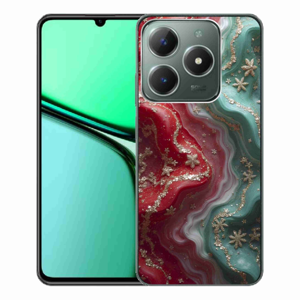 Gélový kryt mmCase na Realme C61 - abstraktný motív 54