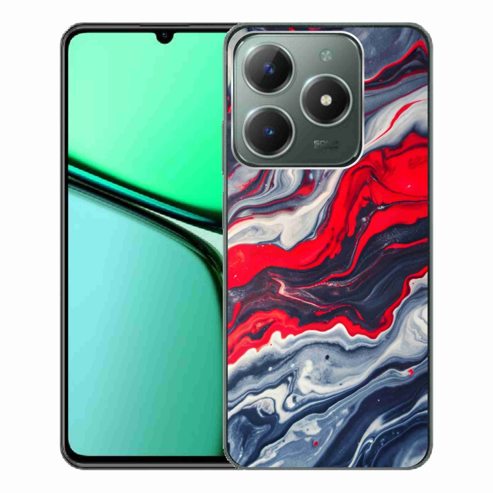 Gélový kryt mmCase na Realme C61 - abstraktný motív 59
