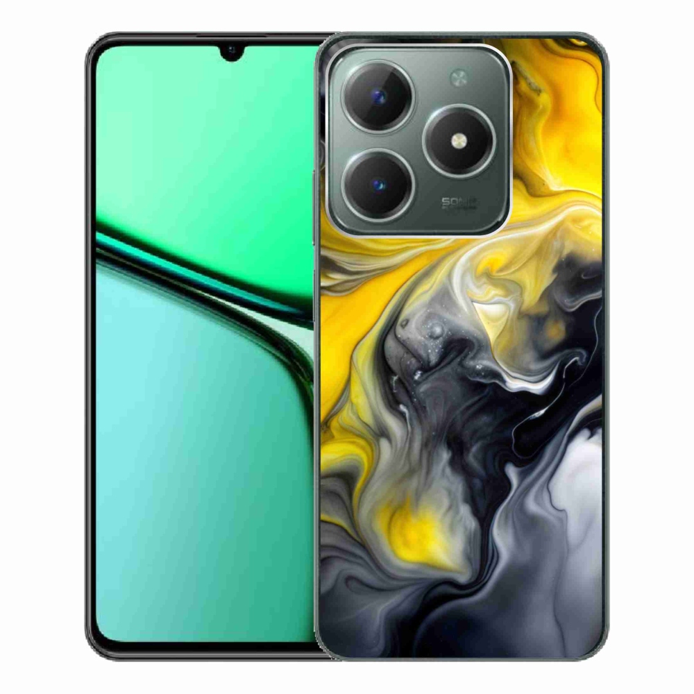 Gélový kryt mmCase na Realme C61 - abstraktný motív 60
