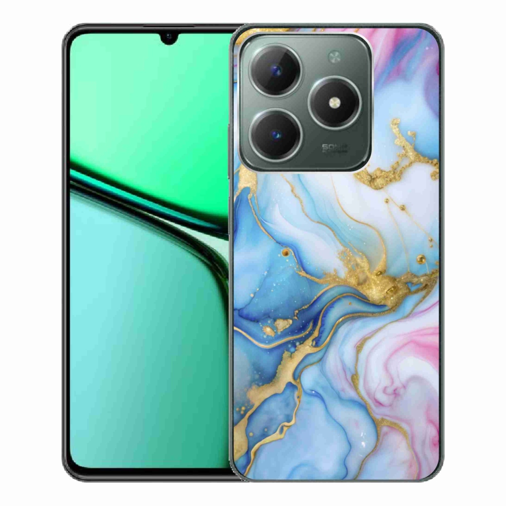 Gélový kryt mmCase na Realme C61 - abstraktný motív 61