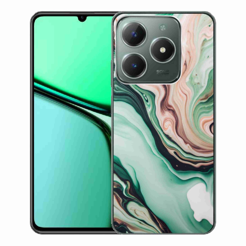 Gélový kryt mmCase na Realme C61 - abstraktný motív 62