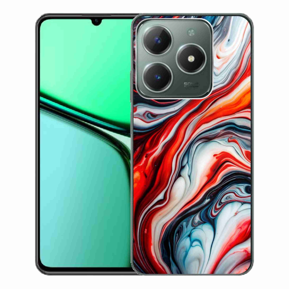 Gélový kryt mmCase na Realme C61 - abstraktný motív 63