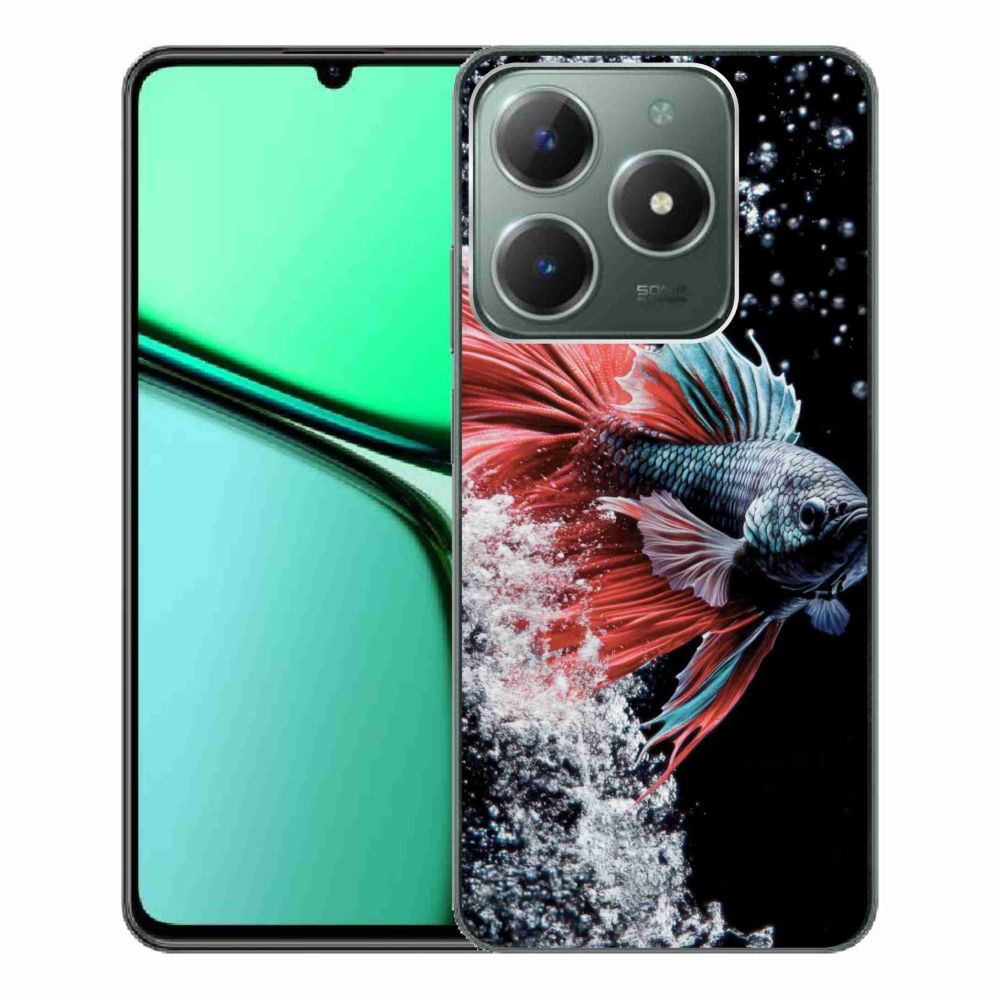 Gélový kryt mmCase na Realme C61 - bojovníčka pestrá