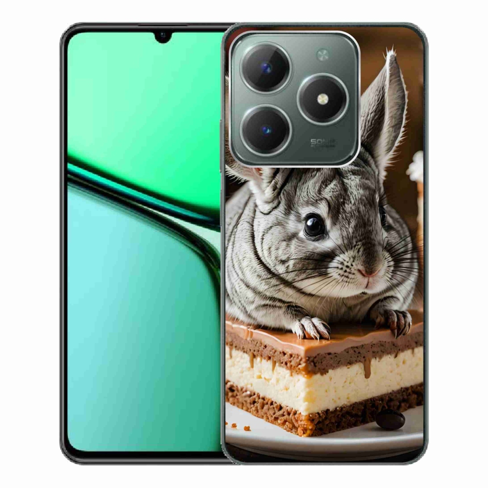 Gélový kryt mmCase na Realme C61 - činčila