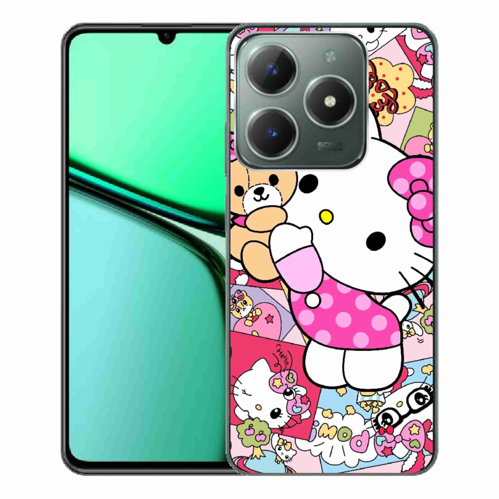 Gélový kryt mmCase na Realme C61 - cute kitty