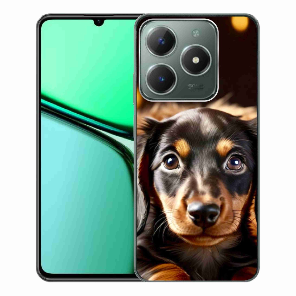 Gélový kryt mmCase na Realme C61 - jazvečík