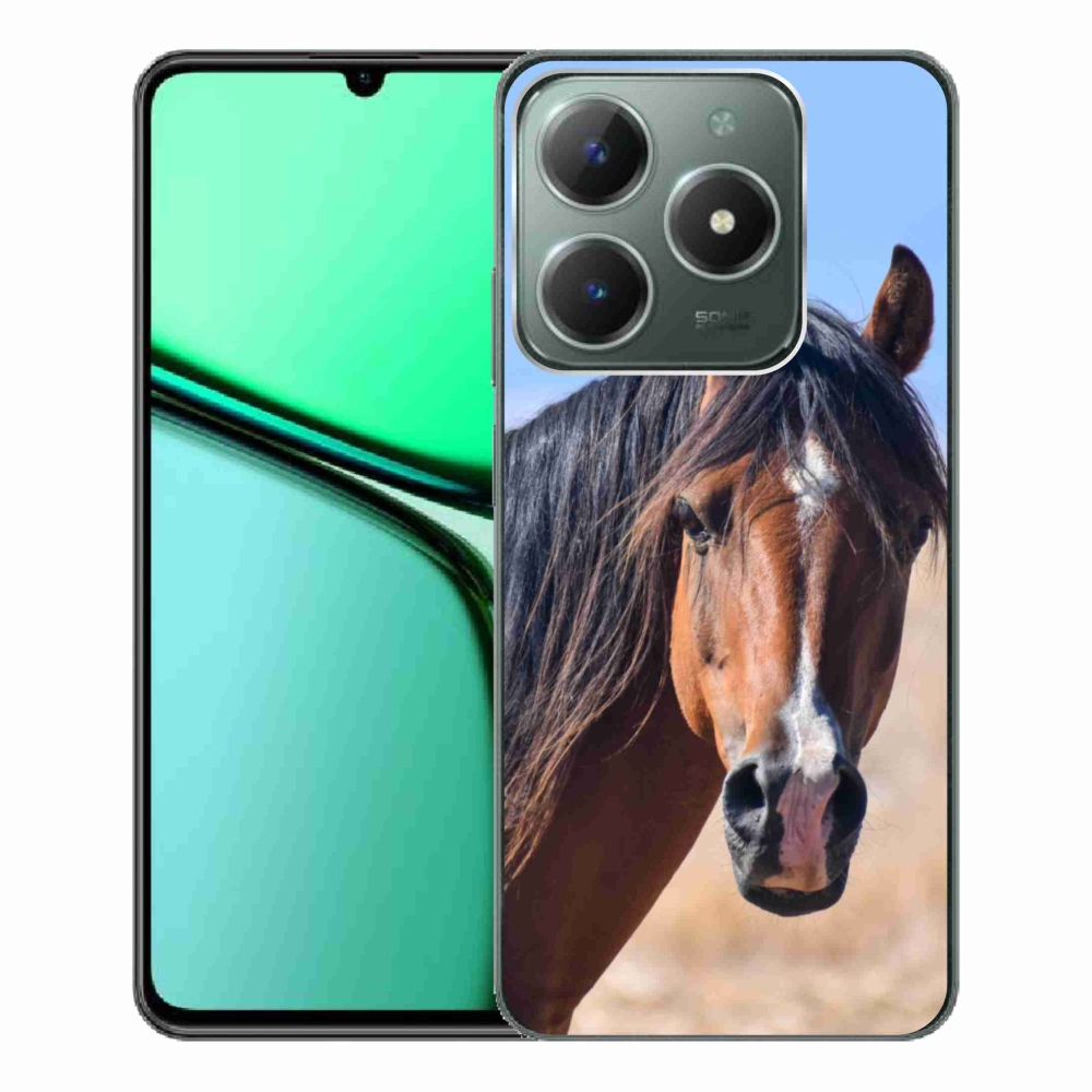 Gélový kryt mmCase na Realme C61 - pokojný kôň