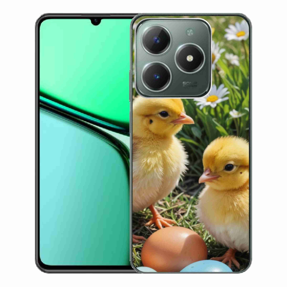 Gélový kryt mmCase na Realme C61 - kuriatka