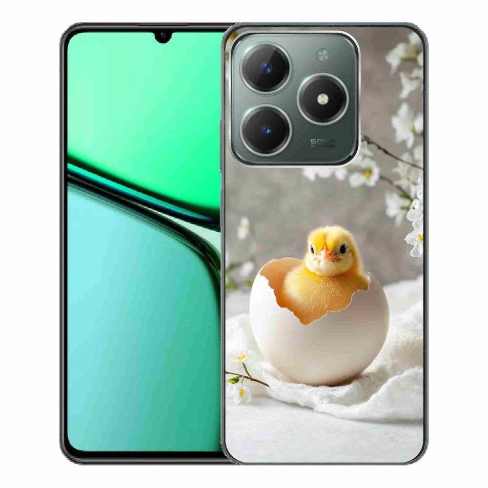 Gélový kryt mmCase na Realme C61 - kuriatko