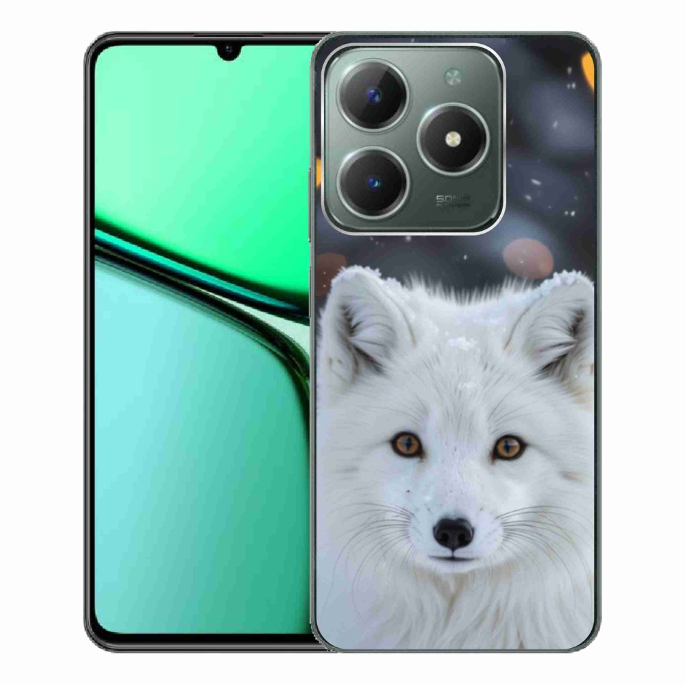 Gélový kryt mmCase na Realme C61 - líška polárna
