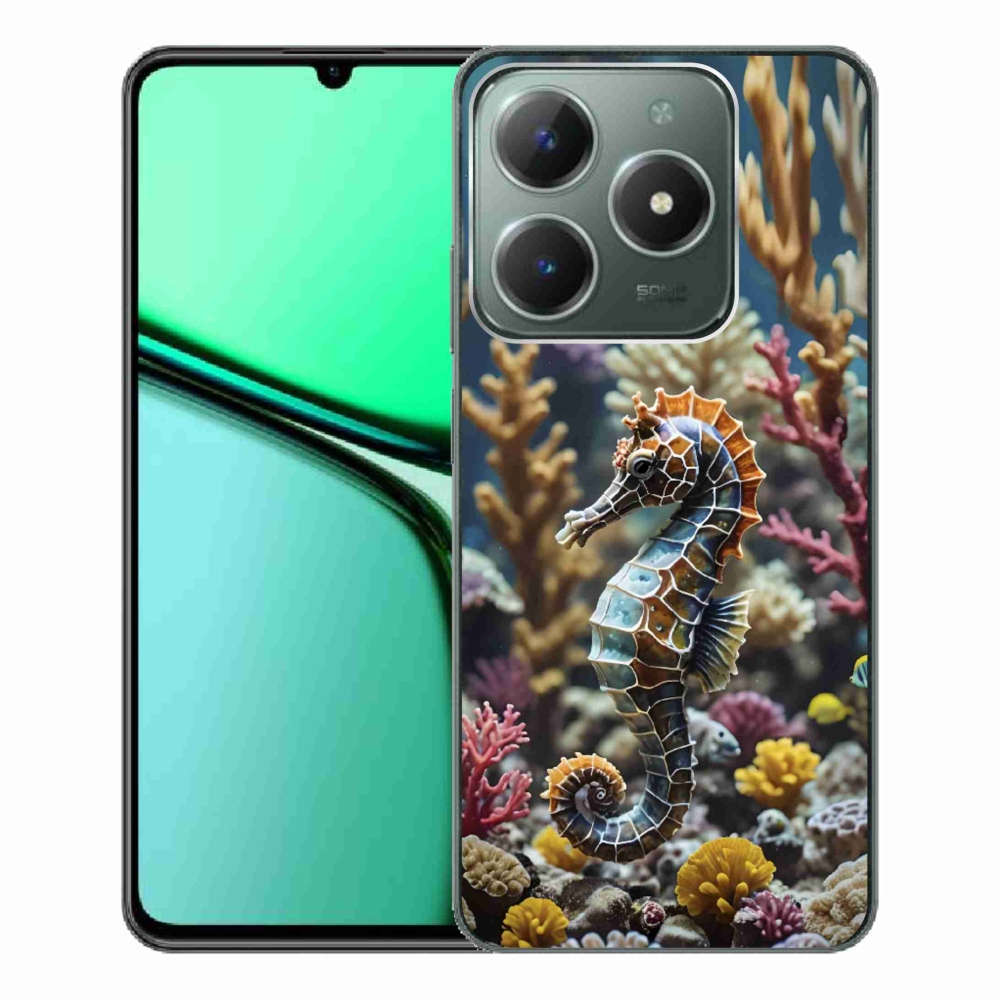 Gélový kryt mmCase na Realme C61 - morský koník 2