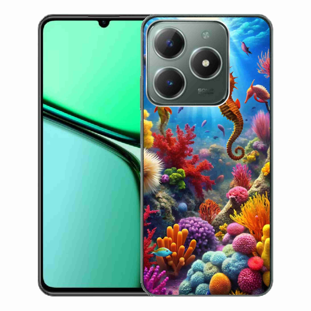 Gélový kryt mmCase na Realme C61 - morský svet 3
