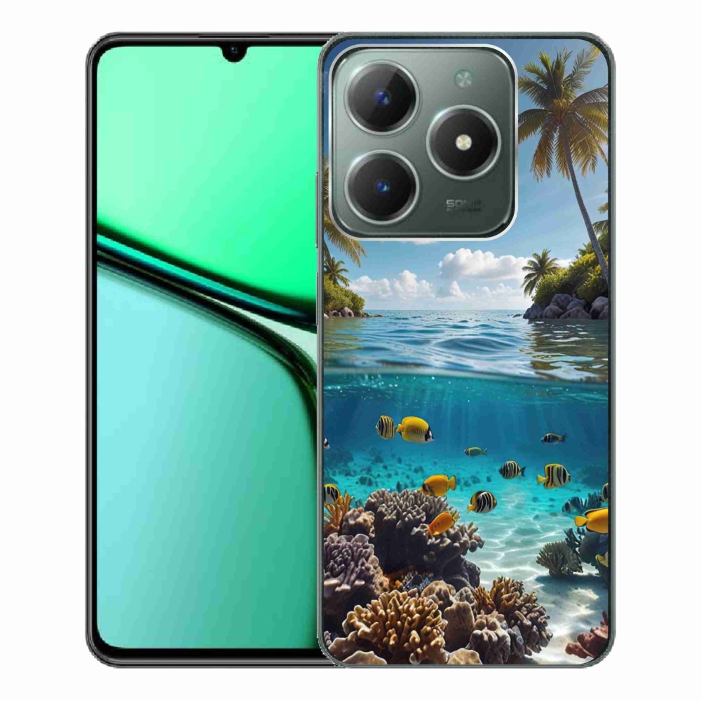 Gélový kryt mmCase na Realme C61 - morský svet 4