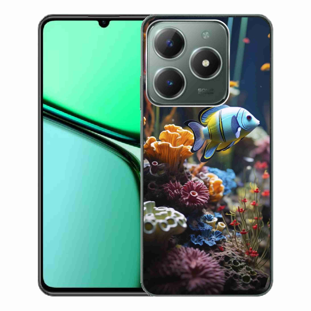 Gélový kryt mmCase na Realme C61 - morský svet 5