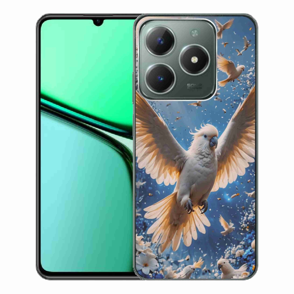 Gélový kryt mmCase na Realme C61 - papagáj kakadu
