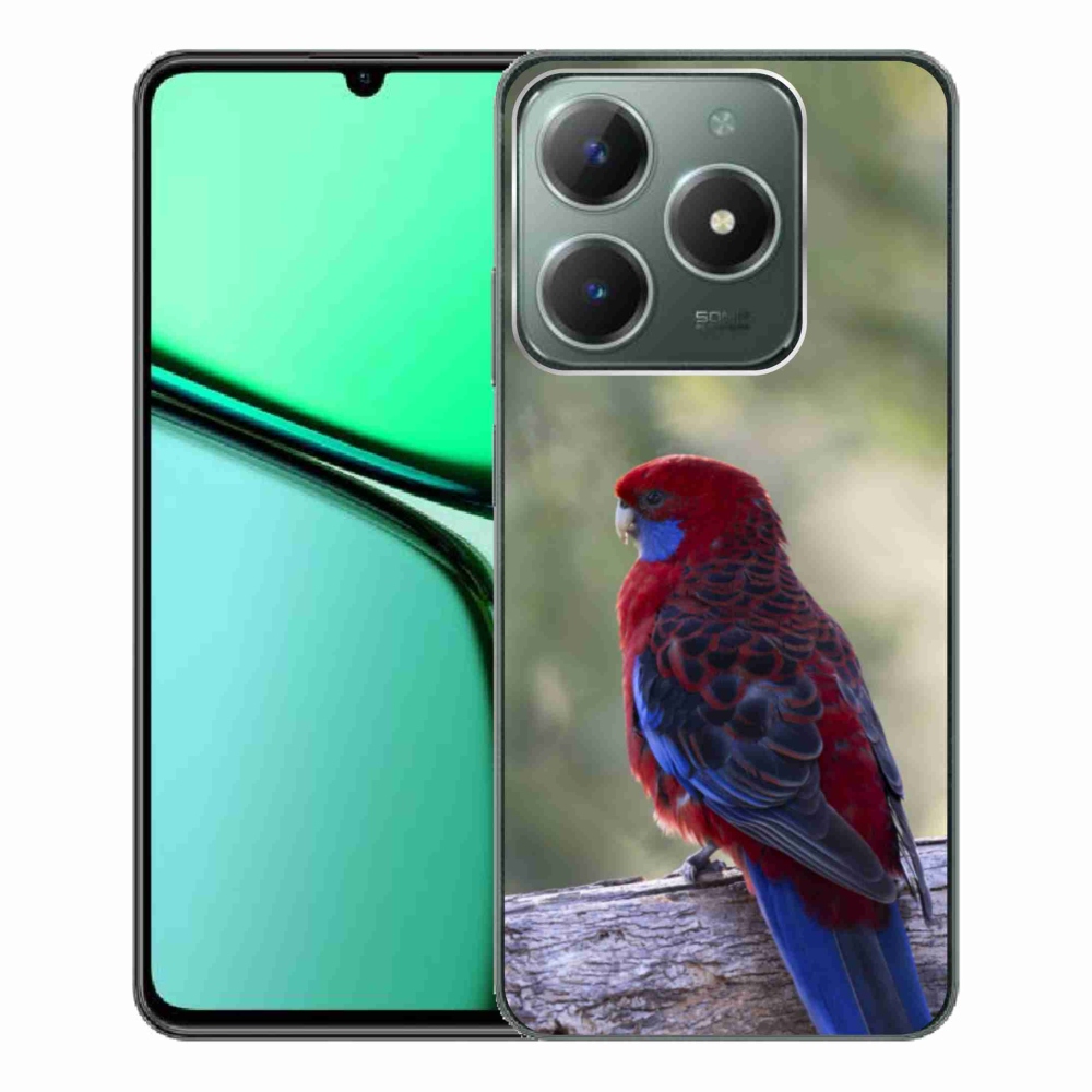 Gélový kryt mmCase na Realme C61 - papagáj rosela