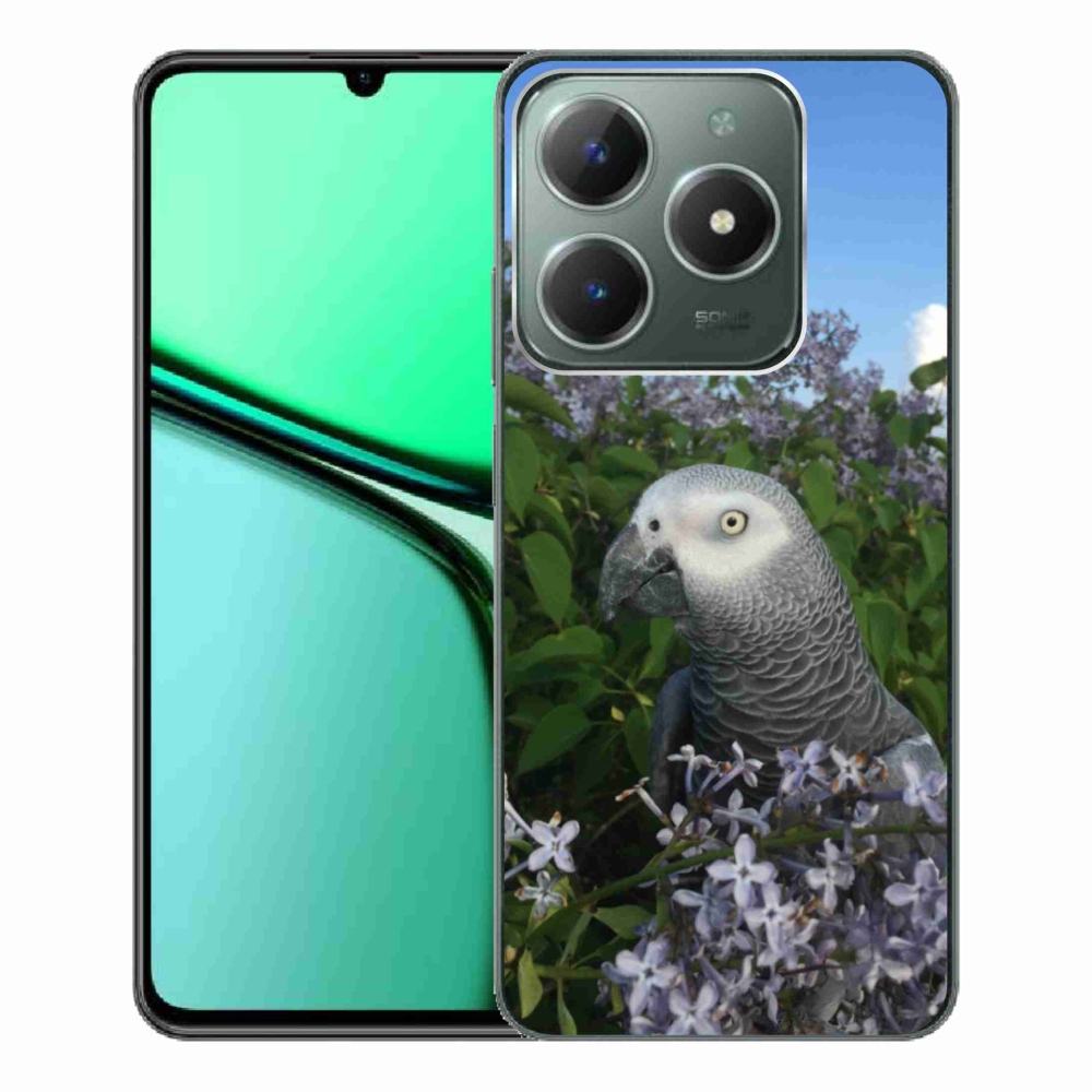 Gélový kryt mmCase na Realme C61 - papagáj žako