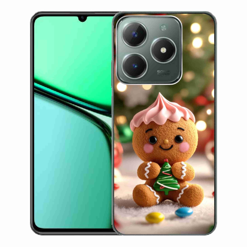 Gélový kryt mmCase na Realme C61 - perníček