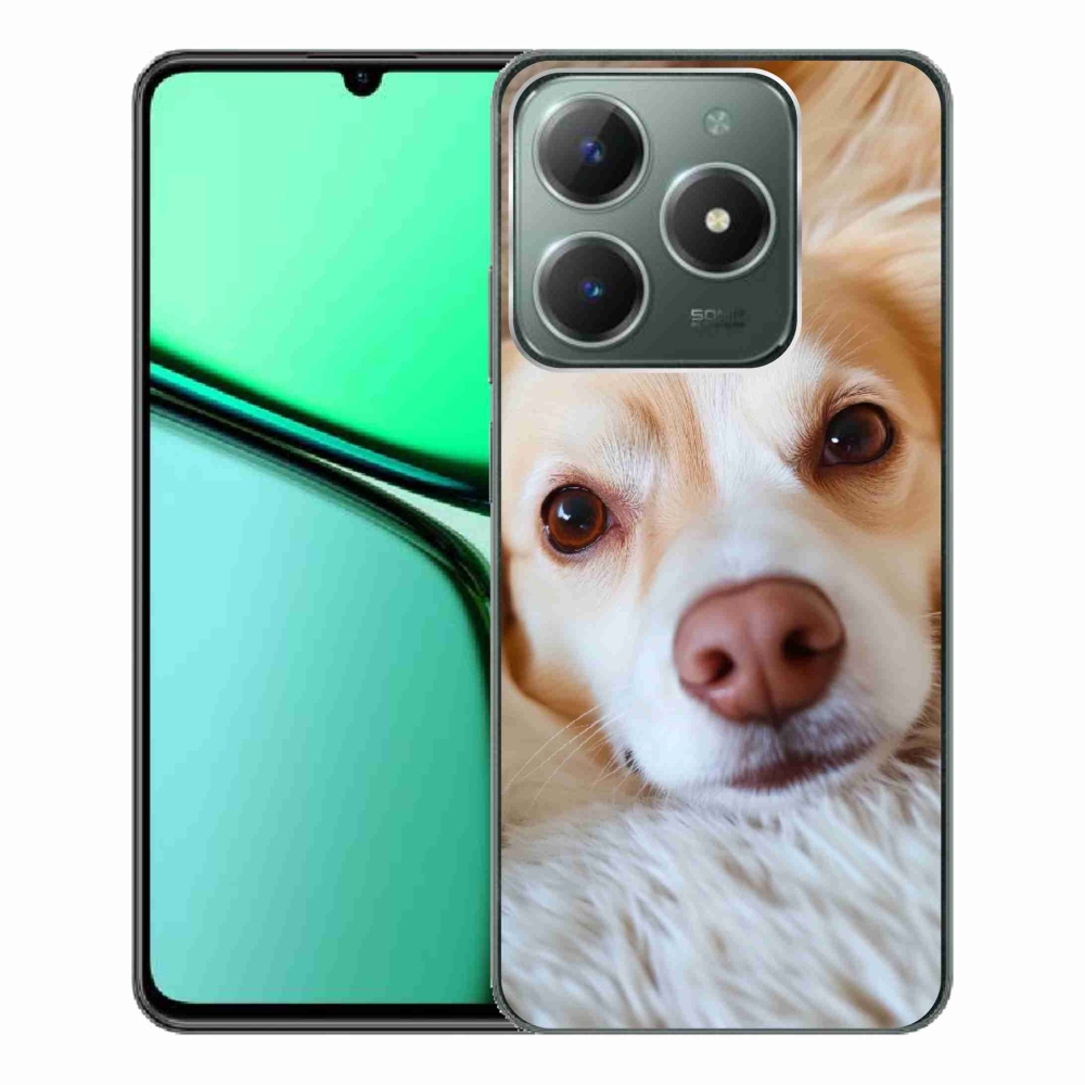 Gélový kryt mmCase na Realme C61 - Roztomilá čivava