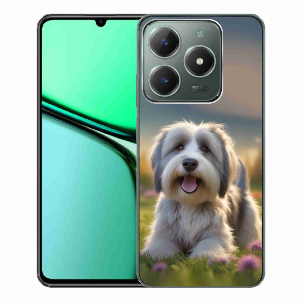 Gélový kryt mmCase na Realme C61 - roztomilý havanský psík
