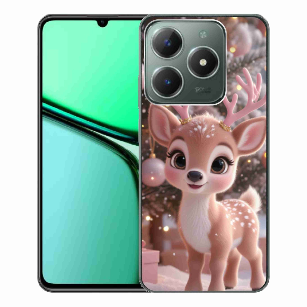 Gélový kryt mmCase na Realme C61 - roztomilý sob