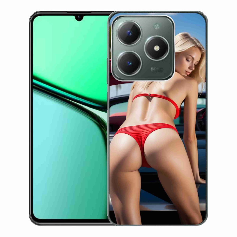 Gélový kryt mmCase na Realme C61 - sexy žena 2