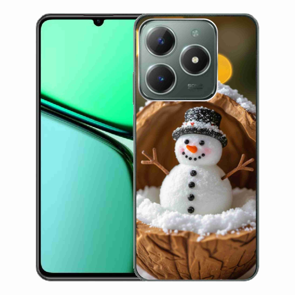 Gélový kryt mmCase na Realme C61 - snehuliak 4