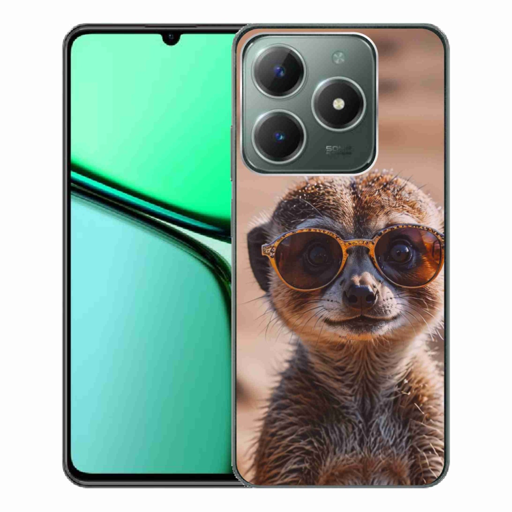 Gélový kryt mmCase na Realme C61 - štýlová surikata