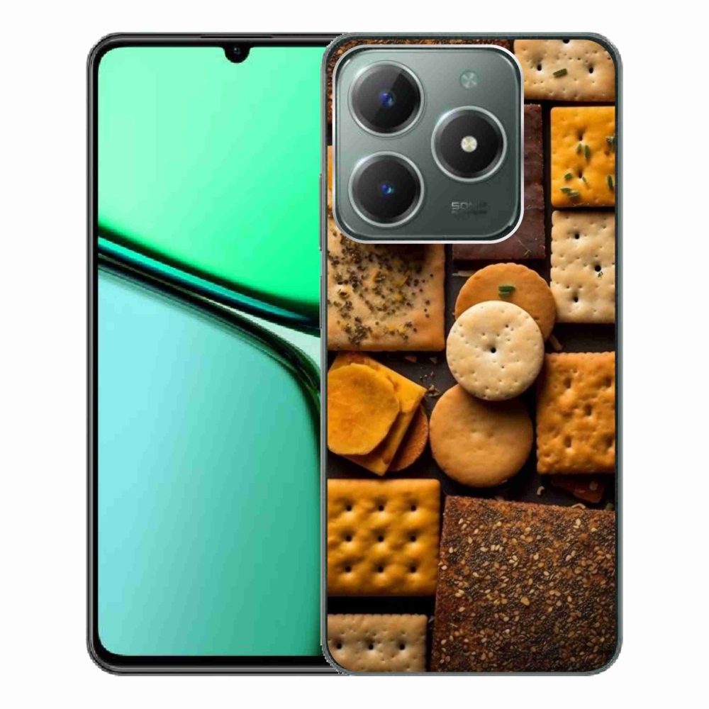 Gélový kryt mmCase na Realme C61 - sušienky