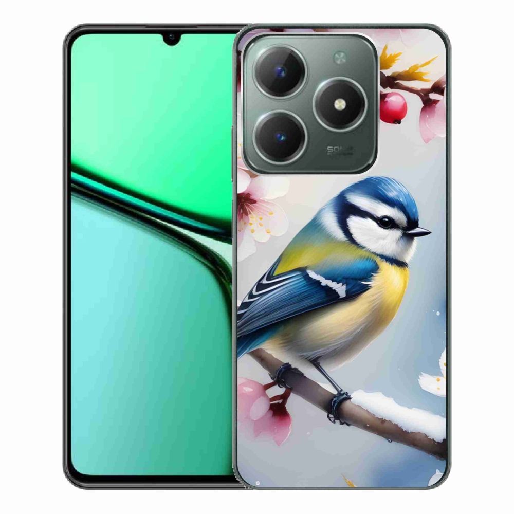 Gélový kryt mmCase na Realme C61 - sýkorka