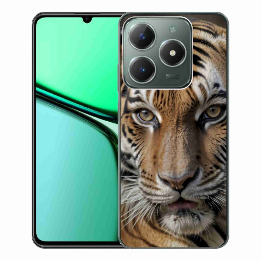 Gélový kryt mmCase na Realme C61 - tigrie pohľad