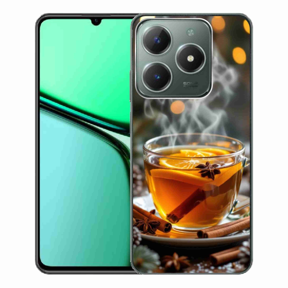Gélový kryt mmCase na Realme C61 - vianočný punč