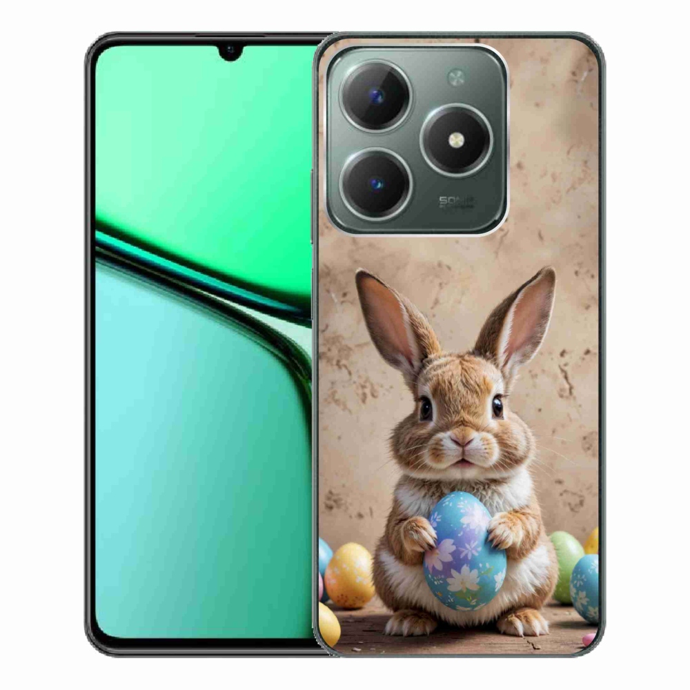 Gélový kryt mmCase na Realme C61 - veľkonočný zajačik