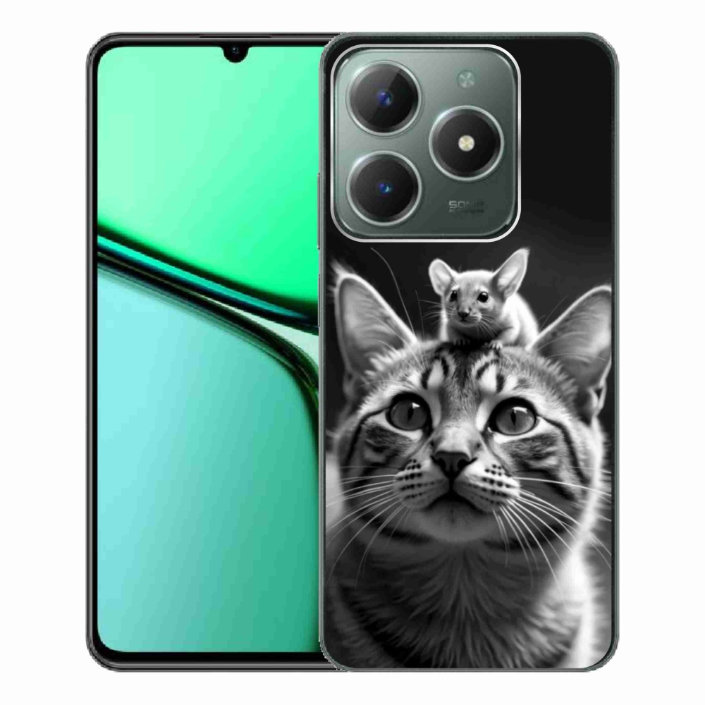 Gélový kryt mmCase na Realme C61 - zvieracie priateľstvo 2