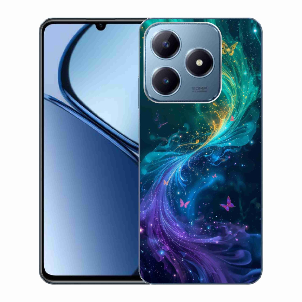 Gélový kryt mmCase na Realme C63 - abstraktný motív 31