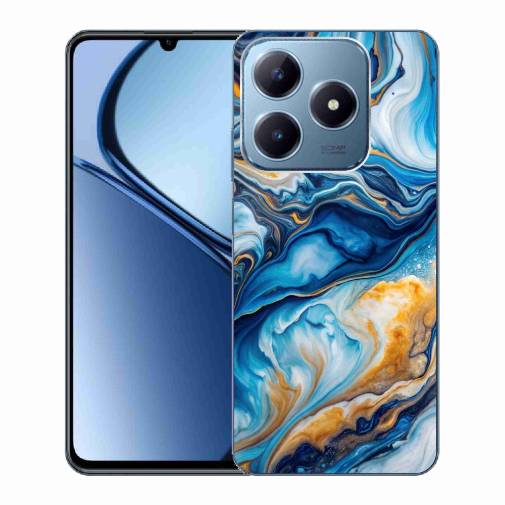 Gélový kryt mmCase na Realme C63 - abstraktný motív 34