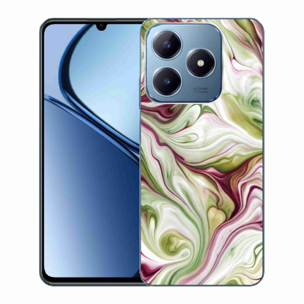 Gélový kryt mmCase na Realme C63 - abstraktný motív 36