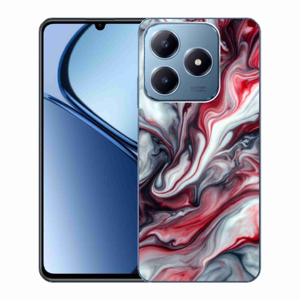 Gélový kryt mmCase na Realme C63 - abstraktný motív 37