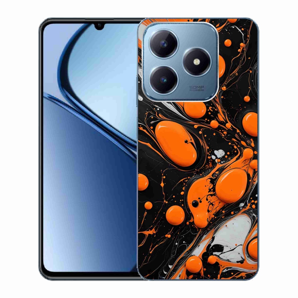 Gélový kryt mmCase na Realme C63 - abstraktný motív 41