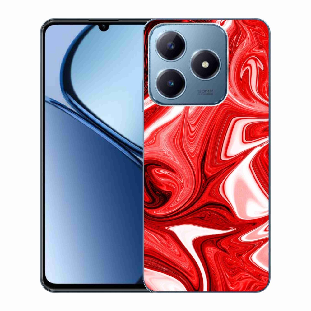 Gélový kryt mmCase na Realme C63 - abstraktný motív 43