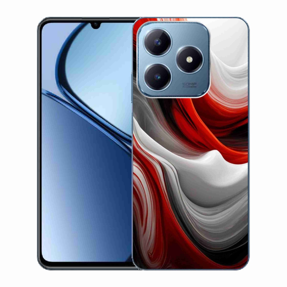 Gélový kryt mmCase na Realme C63 - abstraktný motív 47