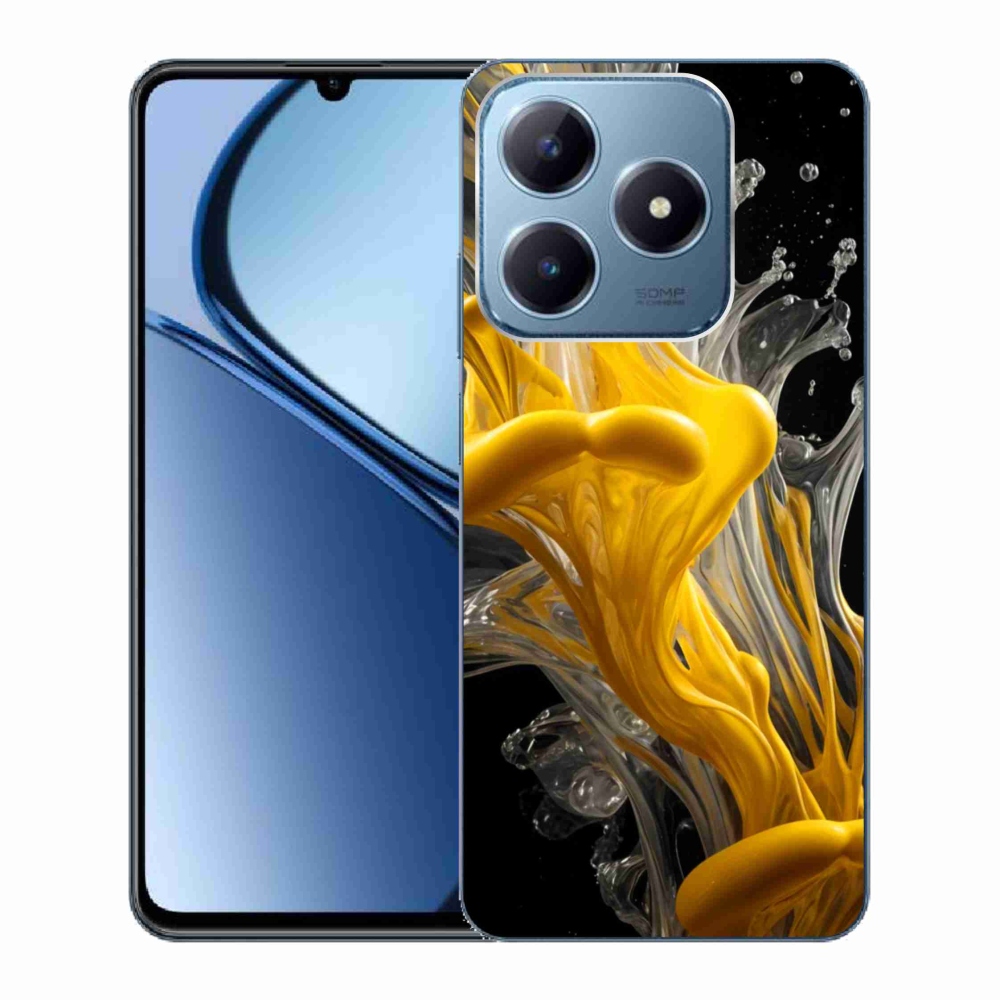 Gélový kryt mmCase na Realme C63 - abstraktný motív 48