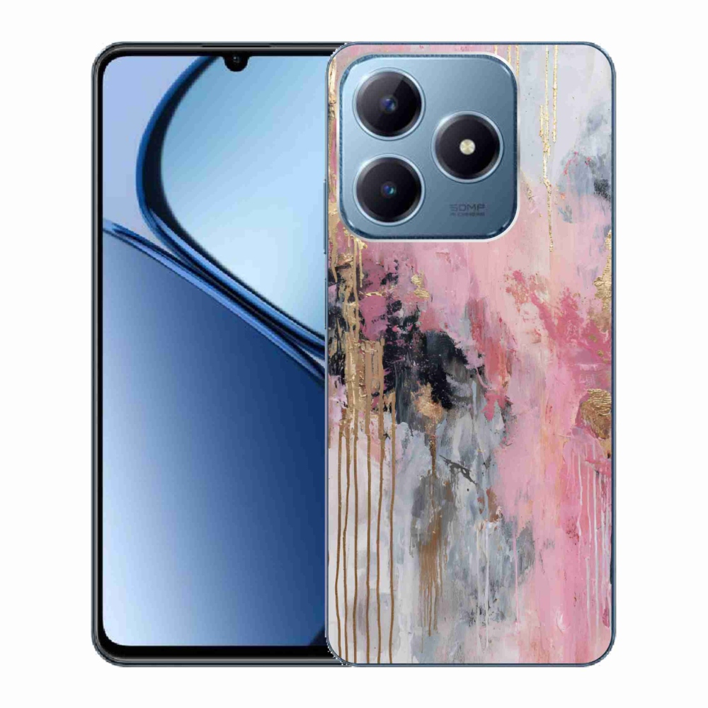 Gélový kryt mmCase na Realme C63 - abstraktný motív 49