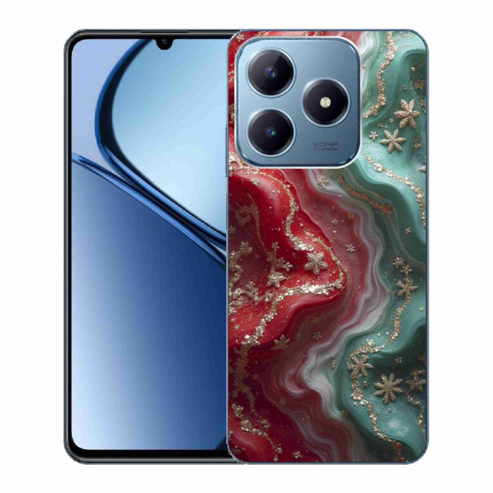 Gélový kryt mmCase na Realme C63 - abstraktný motív 54