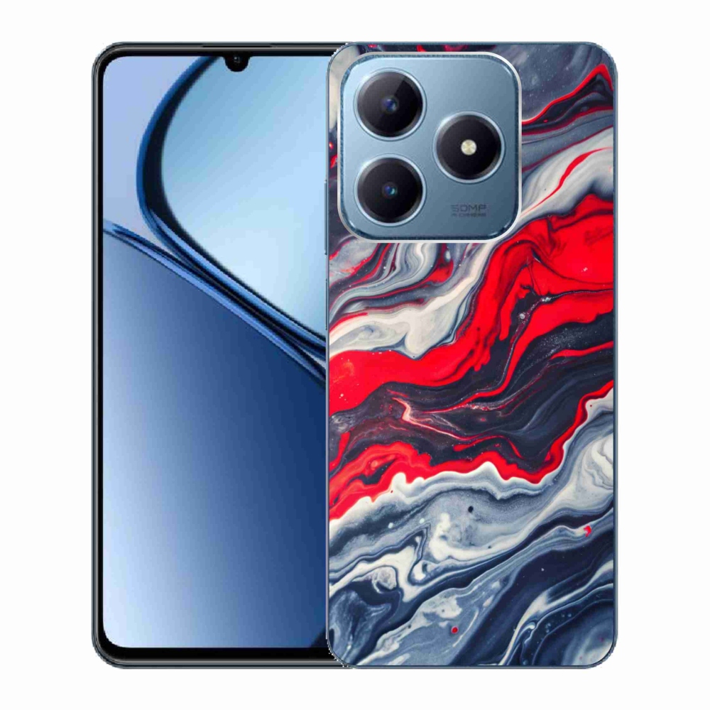 Gélový kryt mmCase na Realme C63 - abstraktný motív 59