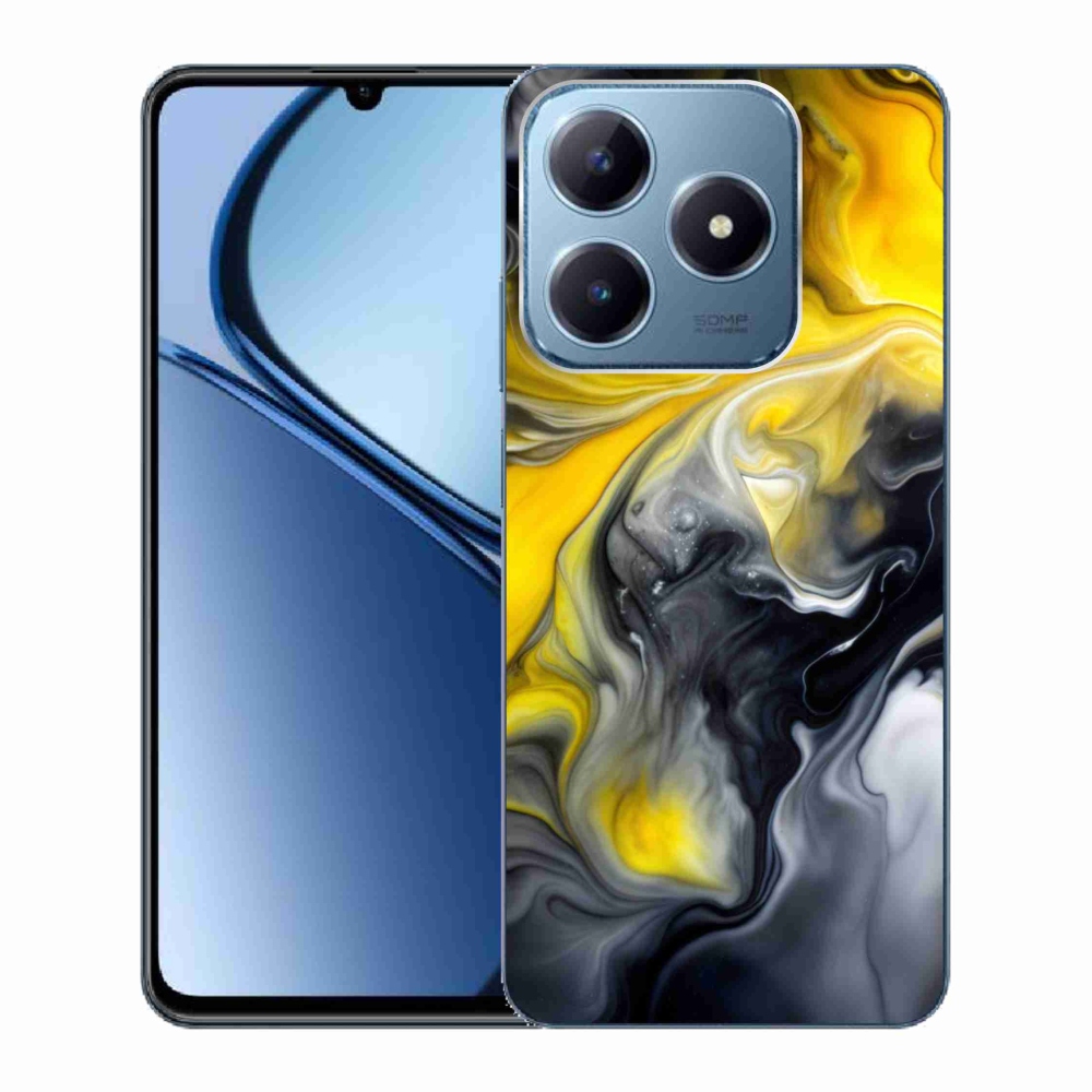 Gélový kryt mmCase na Realme C63 - abstraktný motív 60