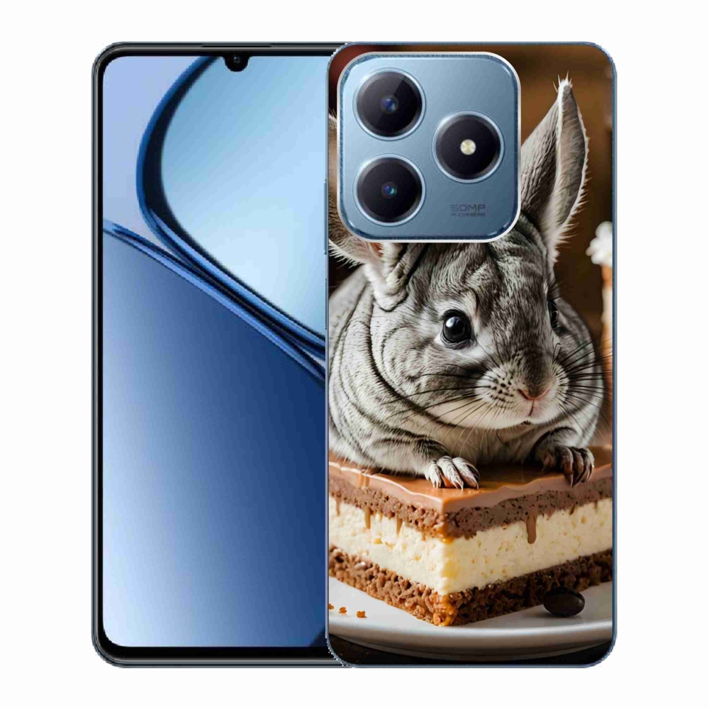 Gélový kryt mmCase na Realme C63 - činčila