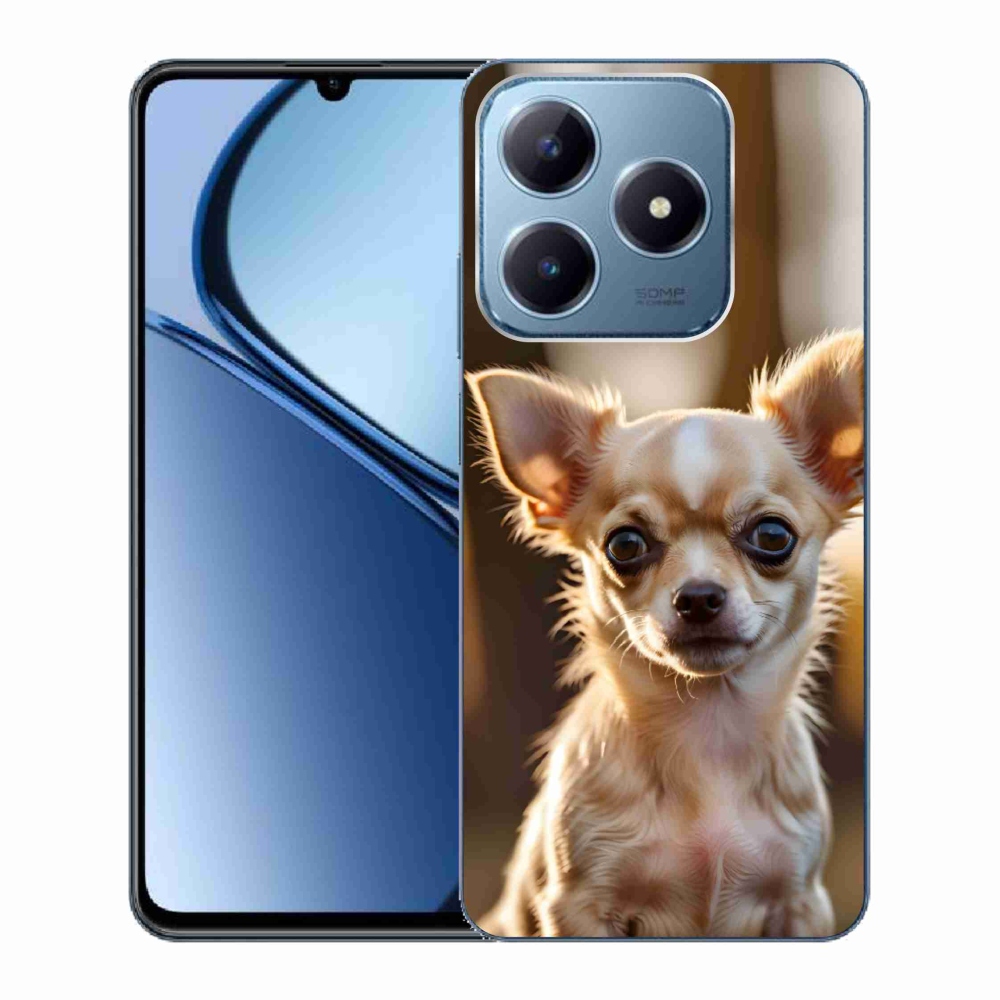 Gélový kryt mmCase na Realme C63 - čivava 6