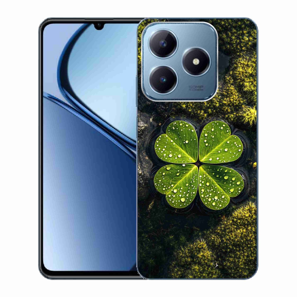 Gélový kryt mmCase na Realme C63 - štvorlístok